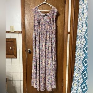 Plus size Spring Maxi dress